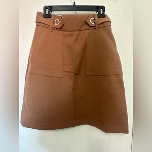 Dark beige H&M skirt